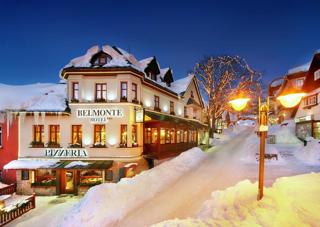 Hotel Pizzeria Belmonte Špindlerŭv Mlýn Exterior foto