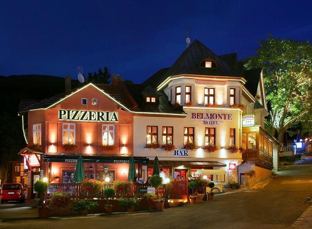 Hotel Pizzeria Belmonte Špindlerŭv Mlýn Exterior foto